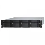 SMB QNAP TL-R1200S-RP SATA 6GB/s JBOD storage enclosure, 12-tray 3,5"/2,5" w/o HDD, 3 x SFF-8088, 2 PSU. Rackmount. W/o rail kit RAIL-B02