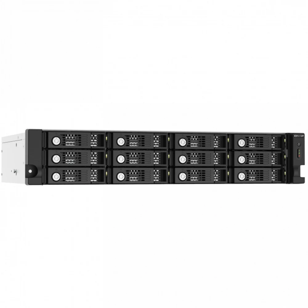 Полка расширения сетевого хранилища без дисков/ ENTERPRISE QNAP TL-R1220Sep-RP SAS expansion module, 12 bays 3.5 "/ 2.5" SAS / SATA 12/6 Gb / s rackmount, 2 power supplies. W/o RAIL-B02