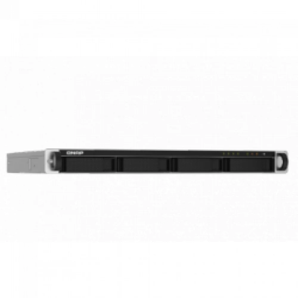 Сетевое оборудование QNAP TS-432PXU-RP-2G EU-RU Сетевой RAID-накопитель, 4 отсека 3,5"/2,5", 2 порта 2,5 GbE, 2 порта 10 GbE SFP+, стоечное исполнение, 2 блока питания. ARM Cortex-A57 Annapurna Labs