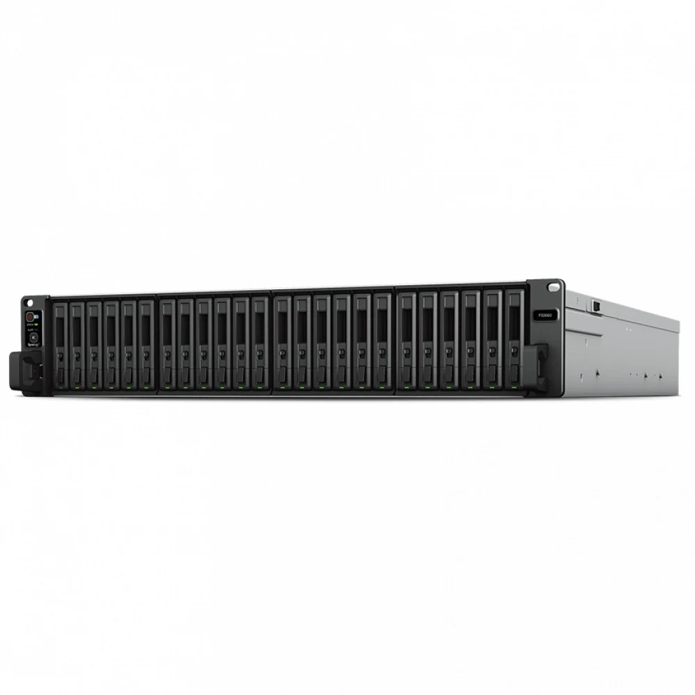 FX2421 'Synology Expansion Unit (Rack 2U) for FS6400, FS3600, FS3400 up to 24hot plug HDDs SATA/SAS 2,5'/1xPS incl MiniSAS-HD Cbl'