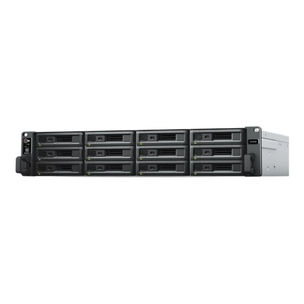 Synology Expansion Unit (Rack 2U) for UC3200 up to 12hot plug HDDs SAS SSD(3,5' or 2,5')/1xSAS IN port, 1xSAS OUT port, 2xPS incl 2xpower cords,2xExpansion cable,5YW