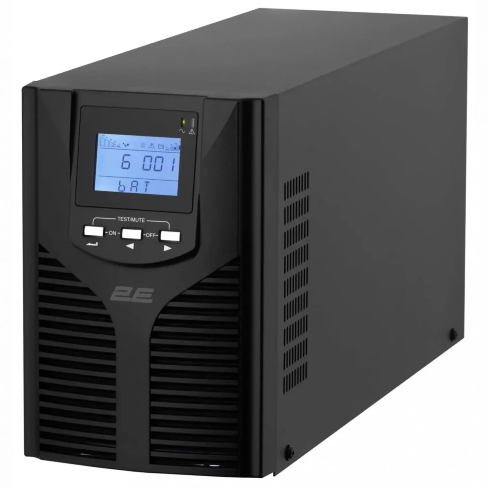 ИБП 2E OD2000, 2000VA/1800W, LCD, USB, 3xSchuko