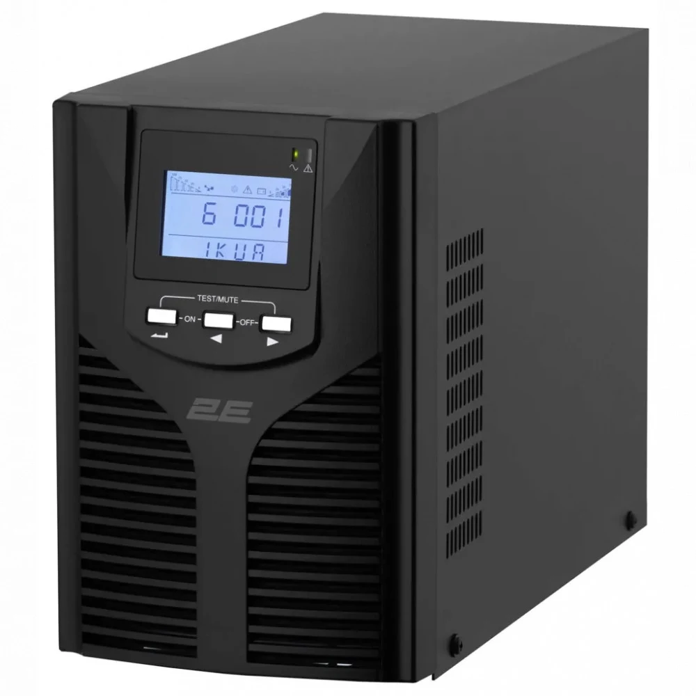 ИБП 2E OD1000, 1000VA/900W, LCD, USB, 2xSchuko