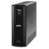 Источник бесперебойного питания, APC, Back-UPS Pro BR1500G-GR, Линейно-интерактивный, Мощность 1500ВА/865Вт, Напольный, 230В, Вых: 6x Schuko, AVR, LCD, User Replaceable Battery, APCRBC124, Чёрный