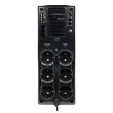 Источник бесперебойного питания, APC, Back-UPS Pro BR1500G-GR, Линейно-интерактивный, Мощность 1500ВА/865Вт, Напольный, 230В, Вых: 6x Schuko, AVR, LCD, User Replaceable Battery, APCRBC124, Чёрный
