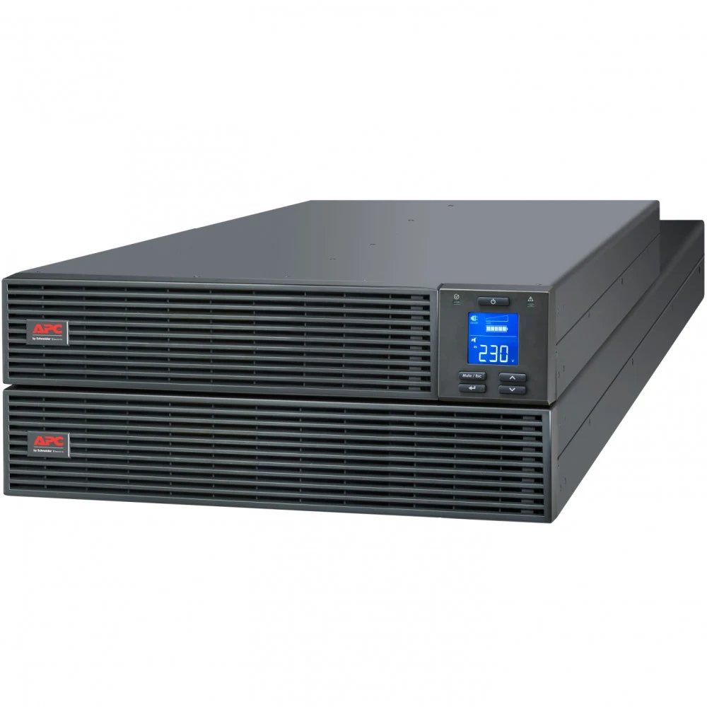 Источник бесперебойного питания, APC, Easy UPS SRV10KRIRK, Комплект: SRVPM10KRI- 1шт, SRVRK1-1шт, SRV192RBP-9A- 1шт, SRVRK2- 1шт, Онлайн, Мощность 10000ВА/10000Вт, Стоечный 4U, 230В, Вых:клеммная ко