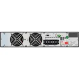 APC Easy UPS On-Line SRV RM, 10 kWatt, 10 kVA, (1) Hard Wire 3-wire, black, USB, RS-232, SmartSlot™, EPO, Extended-run, with RailKit, External Battery Pack