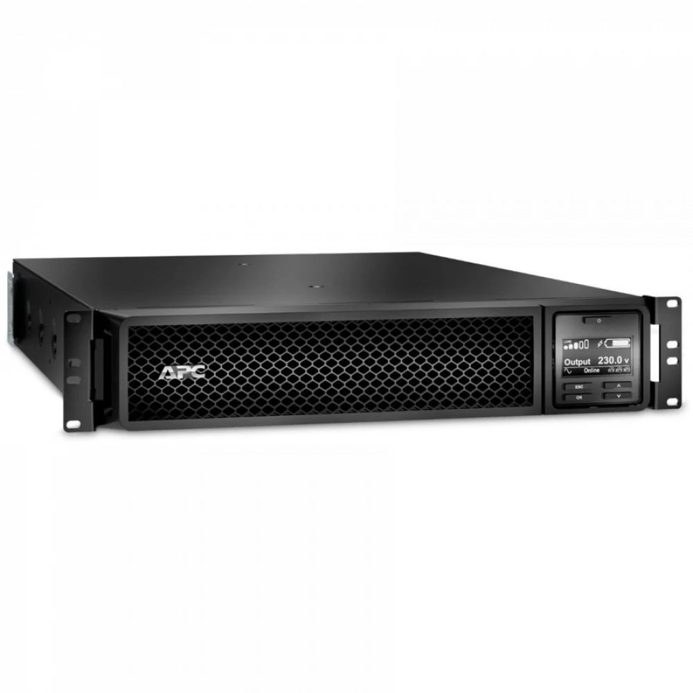Источник бесперебойного питания Smart-UPS SRT 1.0 кВт / 1.0 ква, on-line, расширенное время работы, черный, высота в стойке 2U, с программным обеспечением PowerChute Business Edition, интерфейсный п