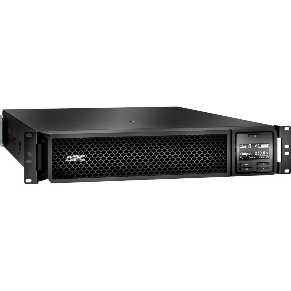 ИБП для монтажа в стойку/ Smart-UPS SRT 3000VA RM, , 2.7 KВатт / 3.0 kВА, On-Line, Extended-run, Black, Rack, with PowerChute Business Edition sofware, Smart-Slot, (2) IEC 320 C19, (8) IEC 320 C13