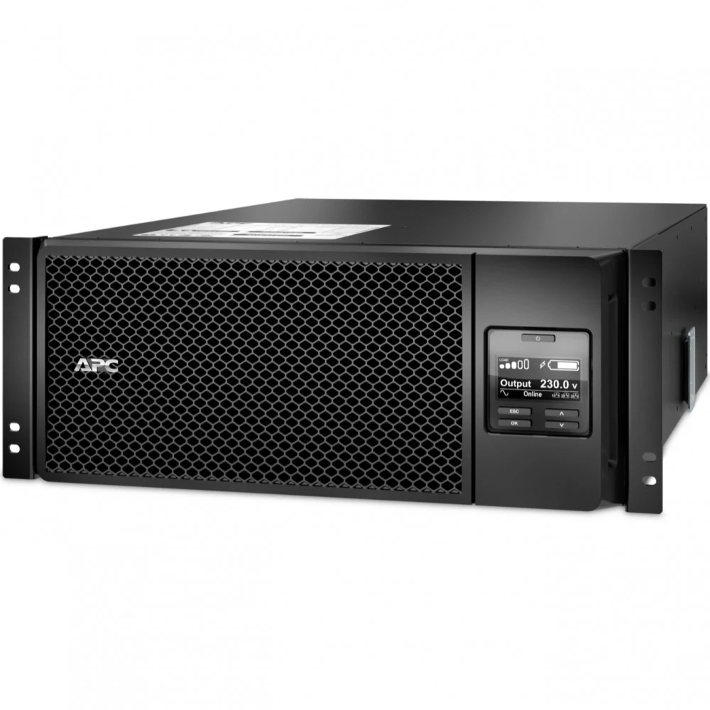 Источник бесперебойного питания APC Источник бесперебойного питания APC Smart-UPS SRT, On-Line, 6000VA / 6000W, Rack/Tower, IEC, LCD, Serial+USB, SmartSlot, подкл. доп. батарей Характеристики: Выход