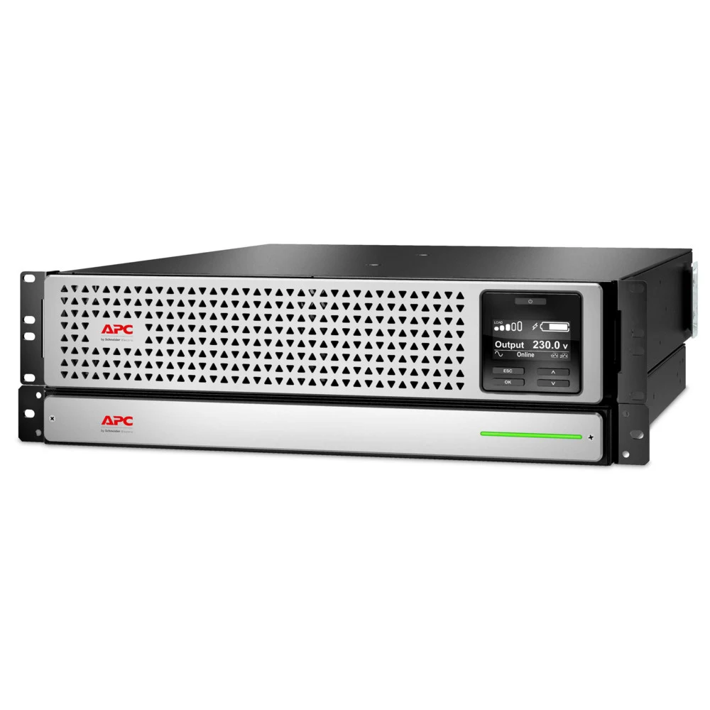 Источник бесперебойного питания APC Источник бесперебойного питания APC Smart-UPS SRT, On-Line, 1500VA / 1350W, Rack, IEC, LCD, Serial+USB, SmartSlot, подкл. доп. батарей, карта управления в комплек