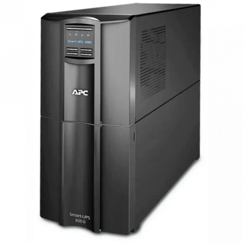 Источник бесперебойного питания, APC, Smart-UPS SMT3000IC, Линейно-интерактивный, Мощность 3000ВА/2700Вт, Напольный, 230В, Вых: 8 x IEC C13, 2 x IEC C19, RBC55, SmartConnect Port+SmartSlot, AVR, LCD