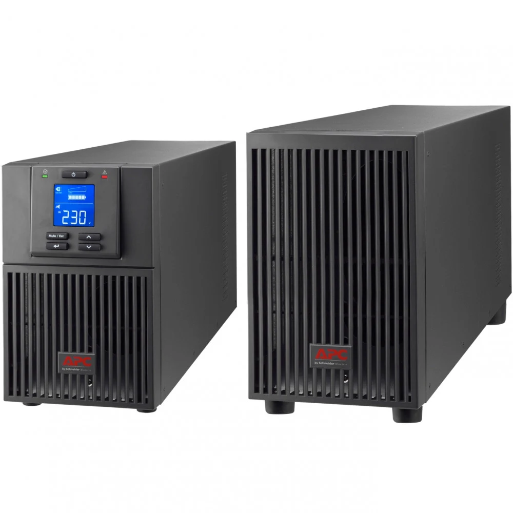 Источник бесперебойного питания, APC, Easy UPS SRV1KIL, Комплект: SRVPM1KIL-1шт, SRV36BP-9A-1шт, Онлайн, Мощность 1000ВА/800Вт, Напольный, 230В, Вых: 3x IEC C13, Intelligent Card Slot, LCD, Extended