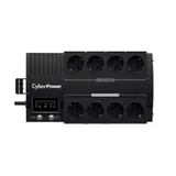 Резервный ИБП, CyberPower BS850E, выходная мощность 850VA/490W, AVR, USB, 6 выходных разъемов типа S