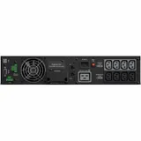 Источник бесперебойного питания, CyberPower, OL2000ERTXL2U, Мощность 2000В0А/1800Вт, OL-серия, On-Line, Стоечный 2U, ЖК/ Smart/USB/RS-232/Tel.line, Диапазон работы AVR:190-300В, Бат.1 шт., Вых: 8xIE