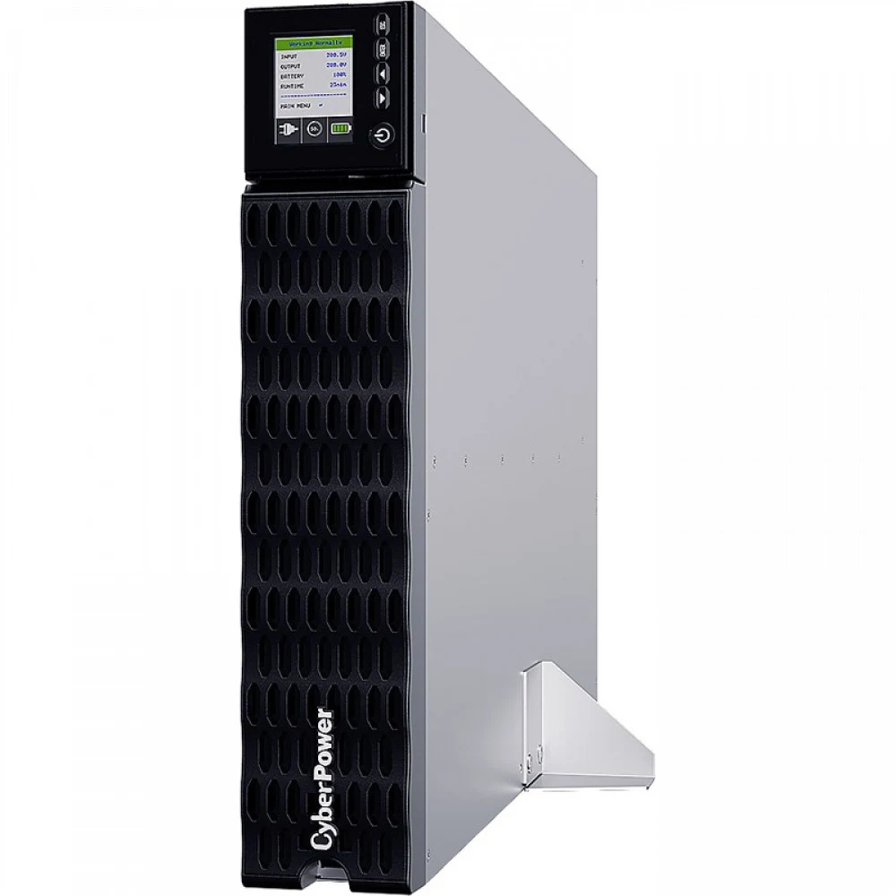 Источник бесперебойного питания/ UPS CyberPower OL5KERTHD NEW Online 5000VA/5000W USB/RS-232+ Сухой контакт/EPO/SNMPslot (IEC C19 x 2, IEC C13 x 4, 1 клеммная колодка)