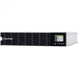 Источник бесперебойного питания, CyberPower, OL6KERTHD, Мощность 600В0А/6000Вт, OL-серия, On-Line, Стоечный 2U, ЖК/Smart/USB, Диапазон работы AVR:200-240В, Бат.1 шт., Вых: 4xIEC C13/2xIEC C19/1xКлем
