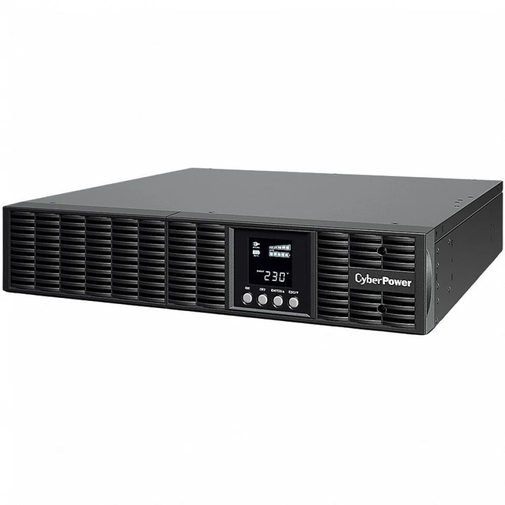 ИБП CyberPower OLS1000ERT2U, Rackmount, Online, 1000VA/900W, 6 IEC-320 С13 розеток, USB&Serial, RJ11/RJ45, SNMPslot, LCD дисплей, Black, 0.5х0.8х0.2м., 21кг./ UPS Online CyberPower OLS1000ERT2U 1000