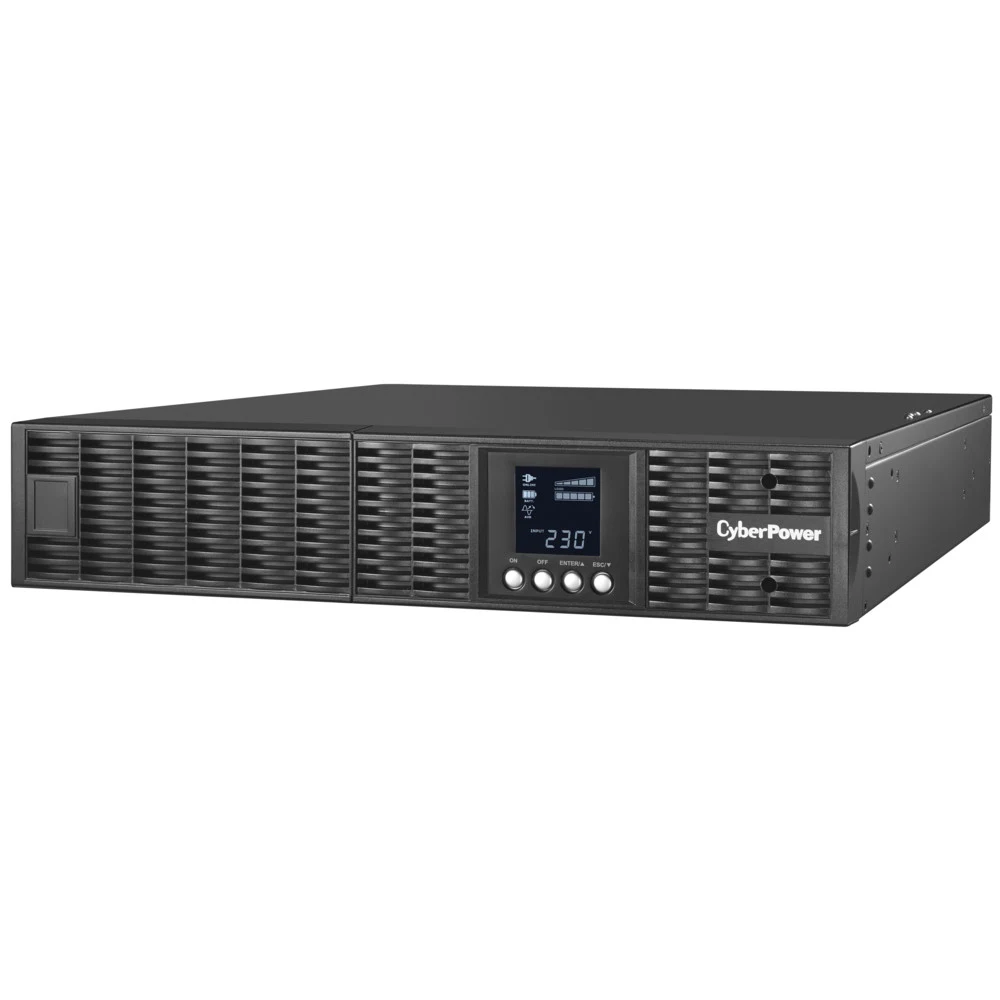 ИБП CyberPower OLS3000ERT2U, Rackmount, Online, 3000VA/2700W, 8 IEC-320 С13, 1 IEC C19 розеток, USB&Serial, RJ11/RJ45, SNMPslot, LCD дисплей, Black, 0.5х0.8х0.2м., 35кг./ UPS Online CyberPower OLS30