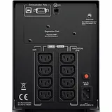 Источник бесперебойного питания, CyberPower, PR1000ELCD, Мощность 1000ВА/900Вт, PR-серия, Линейно-интерактивный, Напольный, ЖК/Smart/USB, Диапазон работы AVR: 150-301В, Бат.1 шт., Вых: 8xIEC C13, Чё