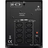ИБП CyberPower PR1500ELCD, интерактивный ИБП, 1-фазное входное напряжение, выходная мощность 1500 А / 1350 т, 5 мин работы при полной нагрузке, 17 мин работы при половинной нагрузке, выходных разъем