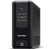 Источник бесперебойного питания, CyberPower, UT1200EG, Мощность 1200ВА/700Вт, UT-серия, Линейно-интерактивный, Напольный, LED/Tel.line/USB, Диапазон работы AVR:165-290В, Бат.1 шт., Вых: 4xSchuko , Ч