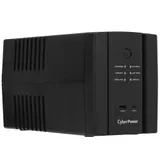 Источник бесперебойного питания, CyberPower, UT1500EG, Мощность 1500ВА/900Вт, UT-серия, Линейно-интерактивный, Напольный, LED/Tel.line/USB, Диапазон работы AVR:165-290В, Бат.2х7,5 Ач, Вых: 4xSchuko