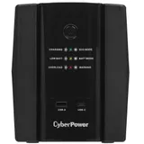 Источник бесперебойного питания, CyberPower, UT1500EG, Мощность 1500ВА/900Вт, UT-серия, Линейно-интерактивный, Напольный, LED/Tel.line/USB, Диапазон работы AVR:165-290В, Бат.2х7,5 Ач, Вых: 4xSchuko