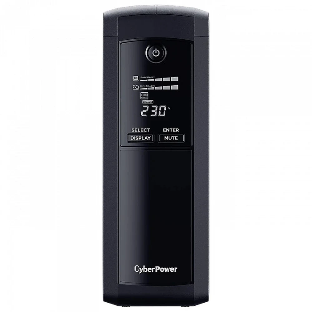 Источник бесперебойного питания/ UPS CyberPower VP1600EILCD Line-Interactive 1600VA/960W USB/RS-232/RJ11/45 (4 + 4 IEC С13)