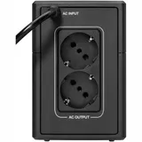 Источник бесперебойного питания, Eaton, 5E900UD, Мощность 900ВА/480Вт, Диапазон работы AVR: 140-300В, Бат.: 12В/9 Ач*1шт., Аппроксимированная синусоида, 2 вых.: 2 розетки Schuko, 1 USB порт, Цвет Чё