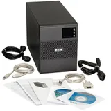 ИБП Eaton 5SC 1000 (1000ВА/700Вт) Башня Характеристики: Общие: Топология: Линейно-интерактивный высокочастотный с компенсацией понижения и повышения напряжения, чистая синусоида на выходе Конфигурац