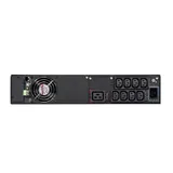 ИБП Eaton 5SC 2200 (2200BA/1980Вт) Стойка/Башня (RT) Характеристики: Общие: Топология: Линейно-интерактивный высокочастотный с компенсацией понижения и повышения напряжения, чистая синусоида на выхо