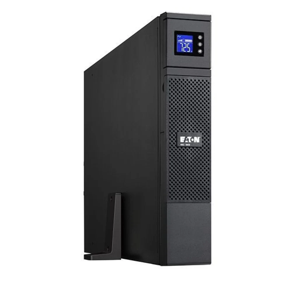 Источник бесперебойного питания, Eaton, 5SC3000IRT, Стоечный 19" 2U, Мощность 3000ВА/2700Вт, Диапазон работы AVR: 184-276В, Бат.: 12В/9 Ач*4шт., Чистая синусоида, 9 вых.: 8 IEC C13 (10A), 1 IEC C19