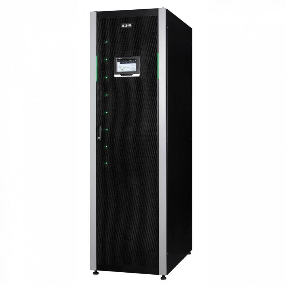 Источник бесперебойного питания, Eaton, 93PR-200kW-EN, Мощность 200кВА/200кВт, Трёхфазный (3 фазы на вход, 3 на выход), On-Line, Модульный по 25кВт (до 8 модулей), LCD\RS-232\USB SMART, Диапазон раб