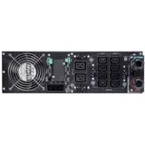 ИБП Eaton 9PX 5000i RT3U (5000ВА/4500Вт), Netpack Характеристики: Общие: Топология: Двойное преобразование напряжения с системой коррекции входного коэффициента мощности PFC Конфигурация: Стойка/Баш