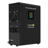 ИБП (инвертор, синус) настенный ExeGate FineSine SX-2000.LCD.AVR.2SH <2000VA/1400W чистая синусоида, цветной LCD-дисплей, AVR, 2*Schuko, линейно-интерактивный, внешняя батарея 12В до 200Ач, настенны