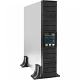 Exegate EP285646RUS ИБП On-line ExeGate PowerExpert ULS-1000.LCD.AVR.C13.USB.RS232.SNMP.2U 1000VA/1000W, On-Line, PF=1, LCD, 4*IEC-C13, RS232, USB, SNMP-slot, Rackmount 2U/Tower, Black