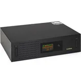 Exegate EX293852RUS ИБП ExeGate ServerRM UNL-3000.LCD.AVR.2SH.3C13.USB.3U 3000VA/1800W, Color LCD, AVR, 2*Schuko+3*C13, USB, 3U, установка в стойку, Black