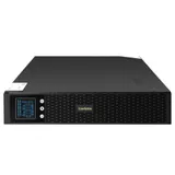 Exegate EP285642RUS ИБП Pure Sine Wave ExeGate SinePower UHB-1000.LCD.AVR.C13.RJ.USB.2U <1000VA/800W, LCD, AVR, 8*IEC-C13, RJ45/11, USB, Rackmount 2U/Tower, Black>