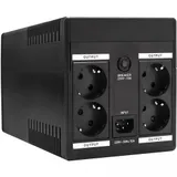 Exegate EP285503RUS ИБП ExeGate SpecialPro Smart LLB-1500.LCD.AVR.EURO.RJ 1500VA/950W, LCD, AVR, 4 евророзетки, Black