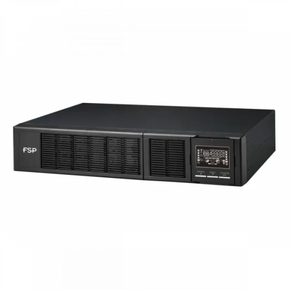 ИБП FSP Clippers 1K 1000W/ батареи 12V 9Ahx2/8 x IEC 320 x C13/USB Type-B порт и RS-232/ЖК дисплей
