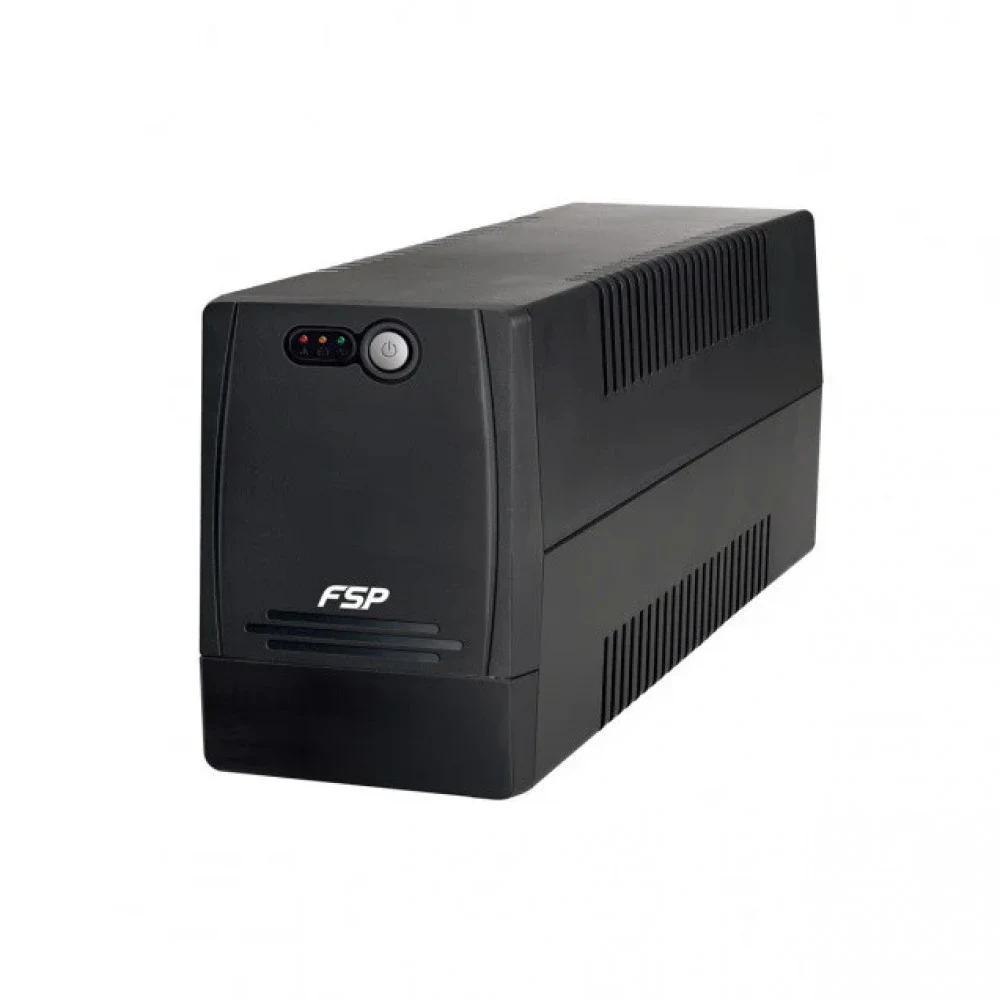UPS FSP FP 1000, 1000VA, 600W, 2x12V/7 Ah, AVR 162-290В, 4xSchuko, RJ-11, USB-B
