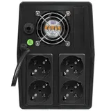 ИБП FSP FP 1500, AVR (162-290V), 1500VA/900W, 12V/9Ah*2, Schuko*4, холодный старт, LED