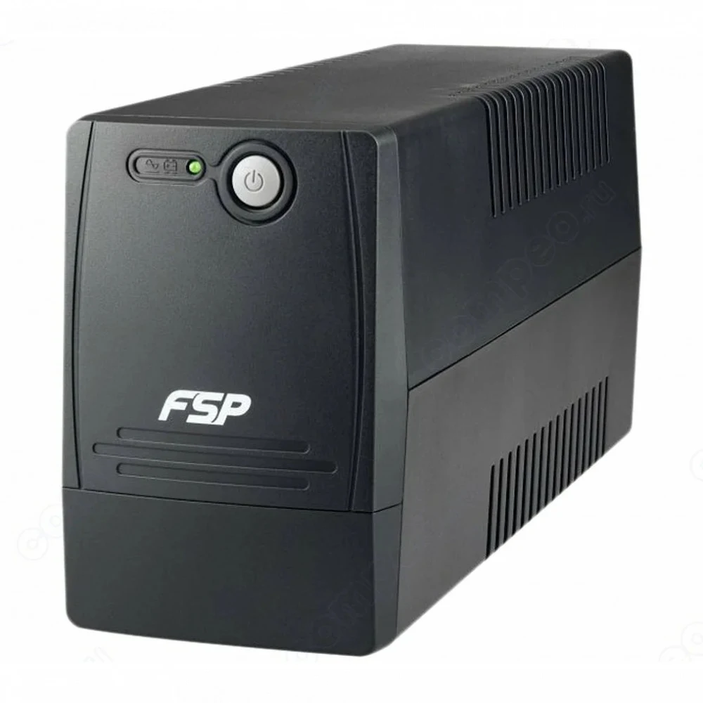 UPS FSP FP 2000, 2000VA, 1200W, 2x12V/9 Ah, AVR 162-290В, 6xIEC-C13, RJ-45, USB-B