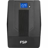 ИБП FSP iFP 1000 600W/батареи 12V 7Ahx2/2xUSB/RJ45/4 розетки IEC/ЖК дисплей