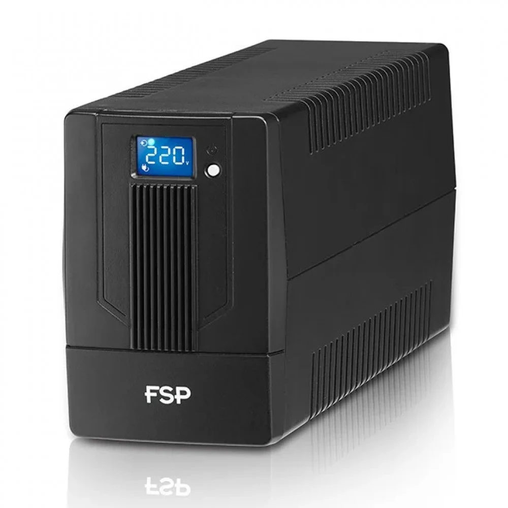 UPS FSP iFP 1500, 1500VA, 900W, 2x12V/9 Ah, AVR 162-290В, 6xIEC-C13, RJ-45, USB-B
