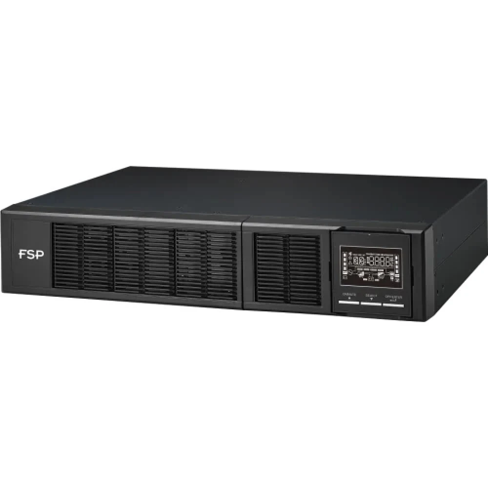ИБП FSP Clippers 3K 3000W/ батареи 12V 9Ahx6/1 x IEC 320 C19 / 6 x IEC 320 C13/USB Type-B порт и RS-232/ЖК дисплей