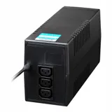 UPS Ippon Back Basic 650, 650VA, 360W, 1x12V/7Ah, AVR 162-285В, 3 розетки IEC-C13, USB-B