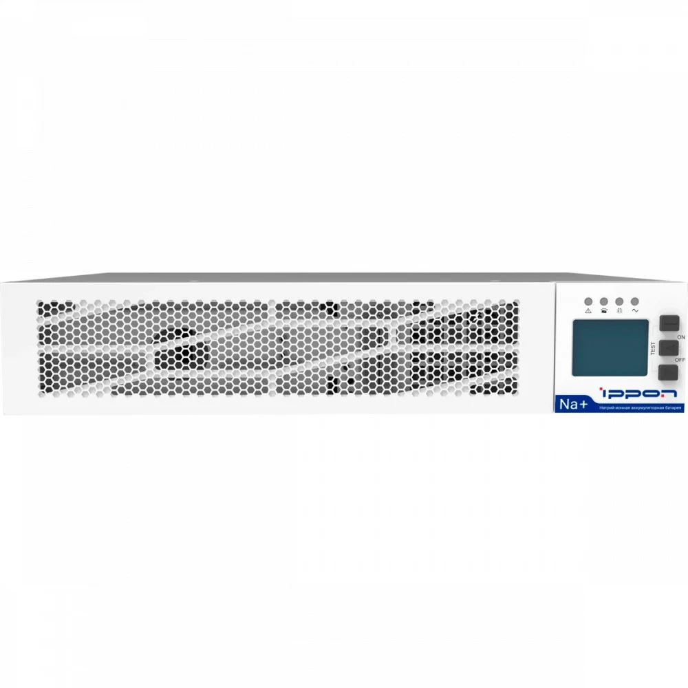 ИБП Ippon Na+ RTA 2000 2000W/Rack online/батарея 12V 4,8Ah*6/USB-B /RS-232/EPO/8 IEC/ЖК-дисплей/поддержка SNMP/Белый