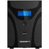 ИБП Ippon Smart Power Pro II 1200, 1200VA, 720Вт, AVR 162-290В, 6(2)хС13, управление по USB/RS-232, RJ-45, LCD